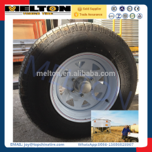 barato atacado pneus 235 / 75R15 montar roda de aço juntos